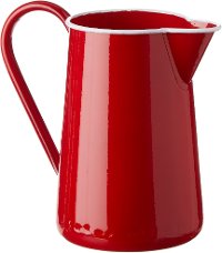8 Inch Red Iron Pitcher