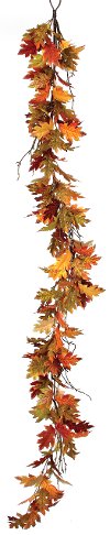 72 Inch Oak and Maple Twig Garland