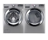 KIT LG Front Load Washer and Dryer Set - Graphite Steel Electric