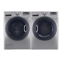 KIT LG Front Load Washer and Dryer Set - Graphite Steel Gas-2