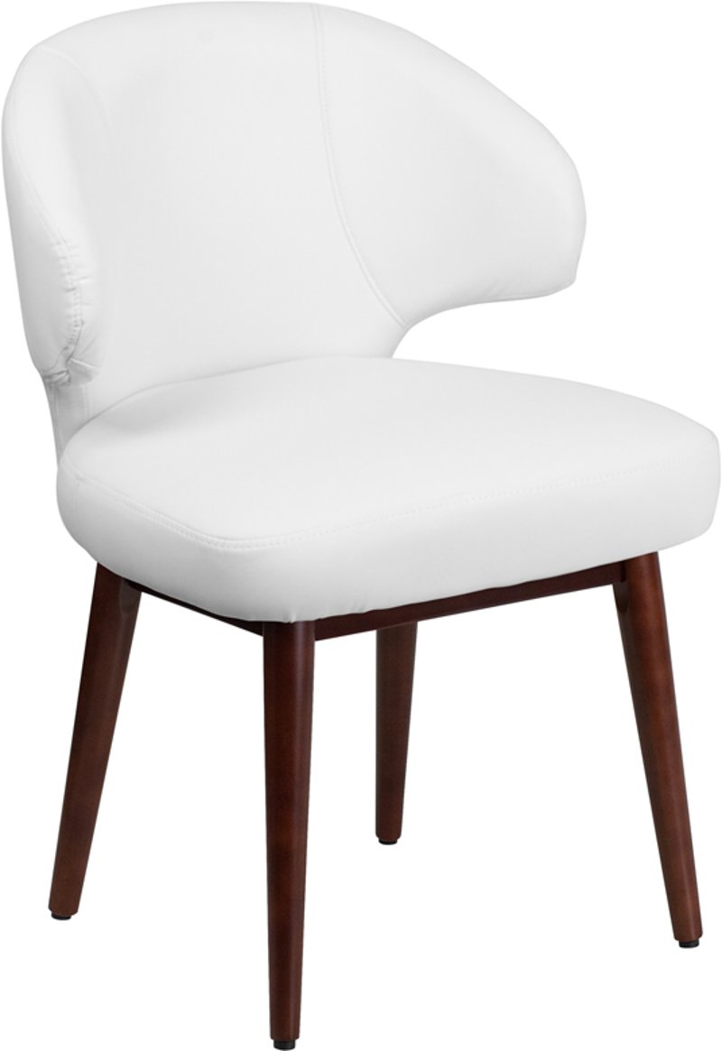 White Leather Accent Chair Rc Willey, Small Leather Accent Chairs