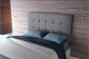 Gray Full Size Upholstered Headboard - Modernity