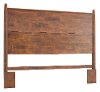 Brown Planked Queen Headboard - Nevada
