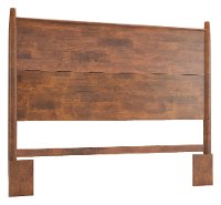 Brown Planked Queen Headboard - Nevada