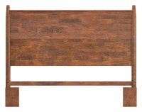 Brown Planked Queen Headboard - Nevada-3