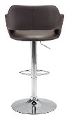 Espresso Brown Leatherette Bar Stool - Hyster-5