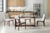 Beige Leatherette Dining Room Chair (Set of 2) - Hamilton-1
