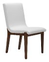 Set of 2 Beige Leatherette Dining Room Chairs - Hamilton-2
