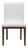 Set of 2 Beige Leatherette Dining Room Chairs - Hamilton-4