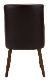 Set of 2 Brown Leatherette Dining Room Chairs - Kennedy-6