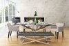 Beige Upholstered Dining Room Chair - Franklin