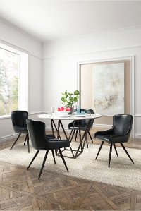 Black Dining Room Chair (Set of 2) - Dresden