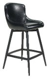 Black Swivel Counter Height Stool - Dresden