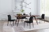 Set of 2 Black Dining Room Chairs - Revolution