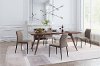 Set of 2 Beige Dining Room Chairs - Revolution-1