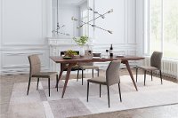 Set of 2 Beige Dining Room Chairs - Revolution