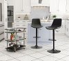 Vintage Dark Gray Bar Stool - Lakeshore