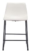 Distressed White Counter Height Stool - Smart-3