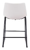 Distressed White Counter Height Stool - Smart-6