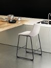 Distressed White Counter Height Stool - Smart-7