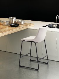 Distressed White Counter Height Stool - Smart-7