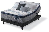 SCK-2PC-BLFUSION300 Serta 300 Pillow Top Split California King Mattress - Blue Fusion -6