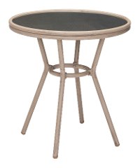 Dark Brown Outdoor Patio Table - Marseilles