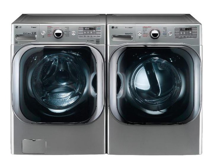 KIT LG Electric Laundry Pair - Graphite Steel Electric-1