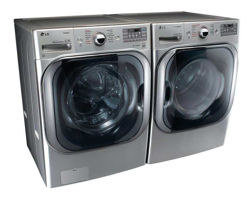 KIT LG Electric Laundry Pair - Graphite Steel Electric-2