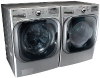 KIT LG Electric Laundry Pair - Graphite Steel Electric-2