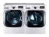 KIT LG Front Load Washer and Dryer Laundry Set - White Electric