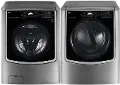 .LG-9000-GRS-ELE-PR LG Mega Capacity Laundry Pair - Graphite Steel Electric
