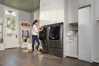 KIT LG Mega Capacity Laundry Pair - Graphite Steel Electric-3