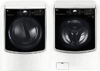KIT LG Front Load Washer and Electric Dryer Pair - White