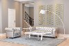 Modern Marble and Stainless Steel End Table - Atlas-6