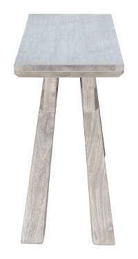 Architectural Washed Brown Console Table - Beaumont-3