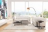 Modern Black and White Nesting End Tables - Stanton-2