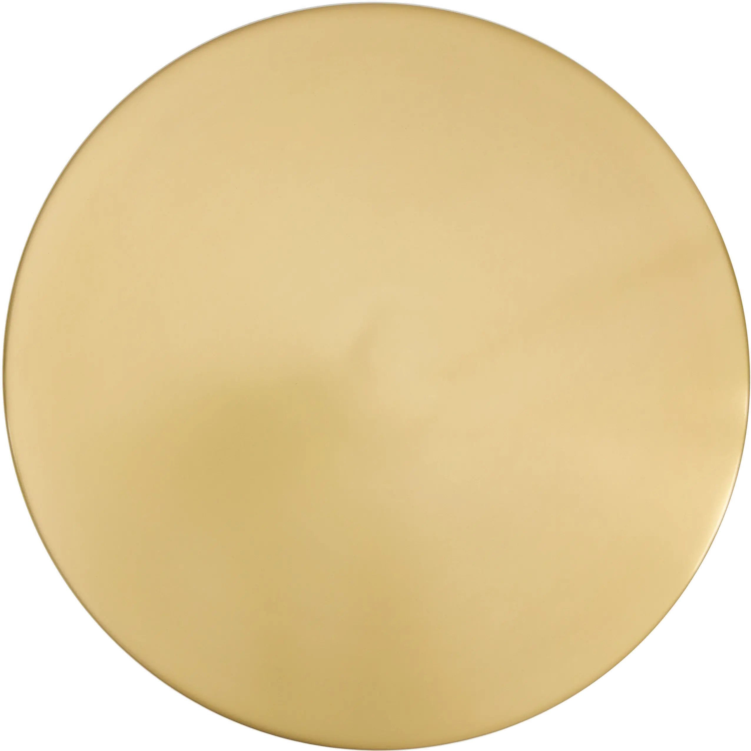 Tri-Legged Brass Round Accent Table - Derby-5