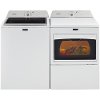 KIT Maytag Top Load Washer and Dryer Set - White Electric