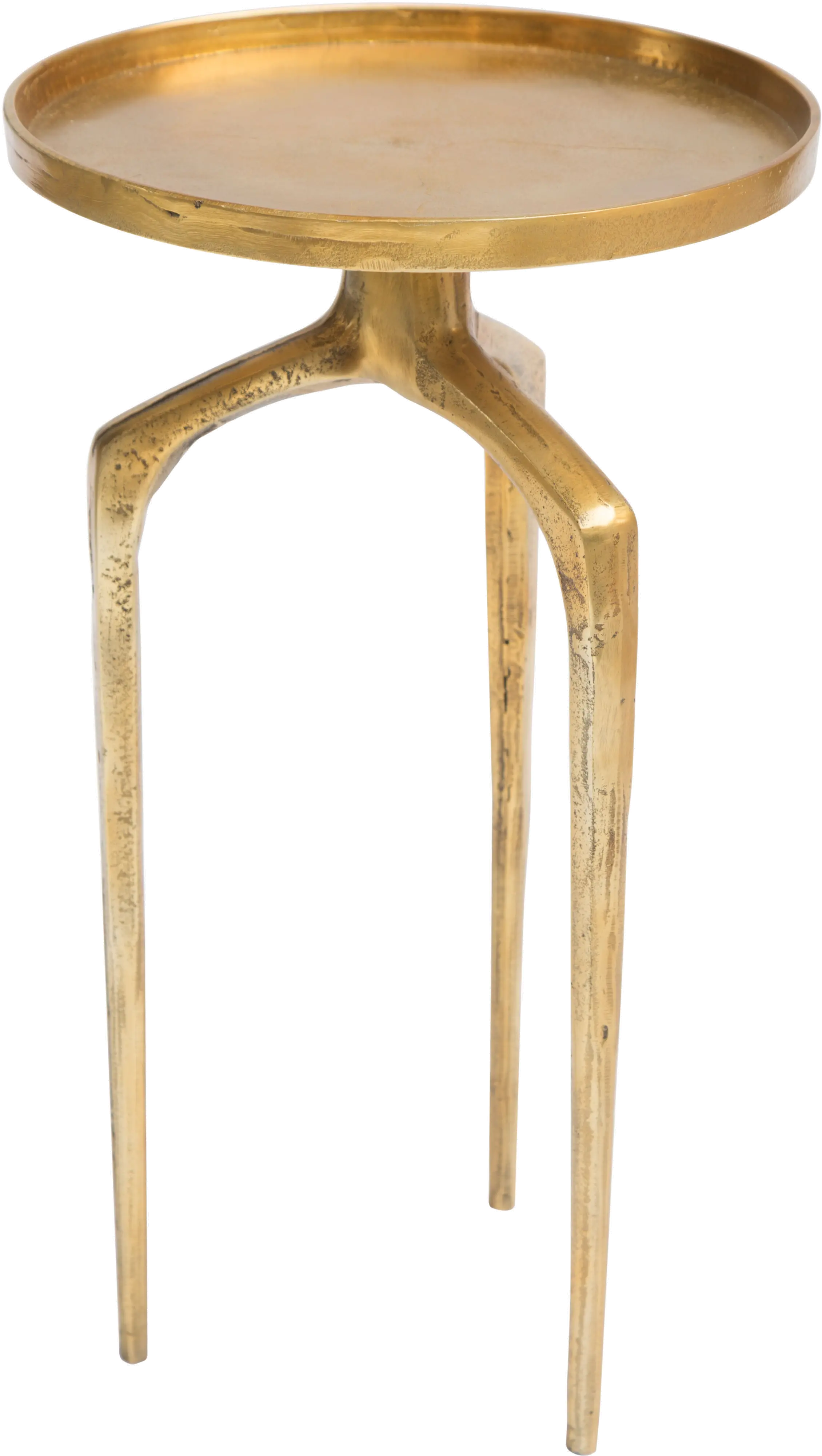 Contemporary Rustic Gold End Tables - Como-2