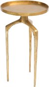 Contemporary Rustic Gold End Tables - Como-2