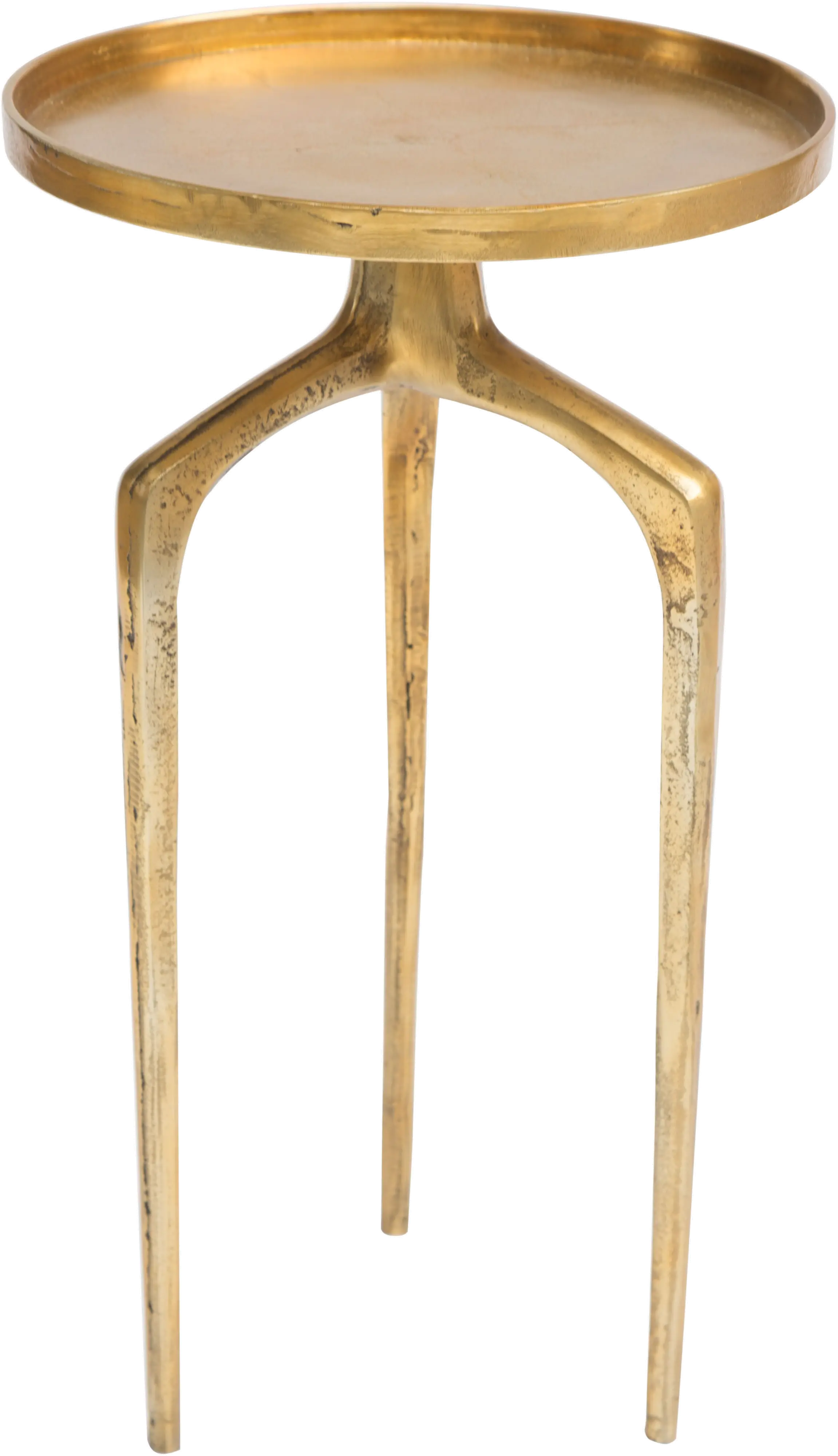 Contemporary Rustic Gold End Tables - Como-3