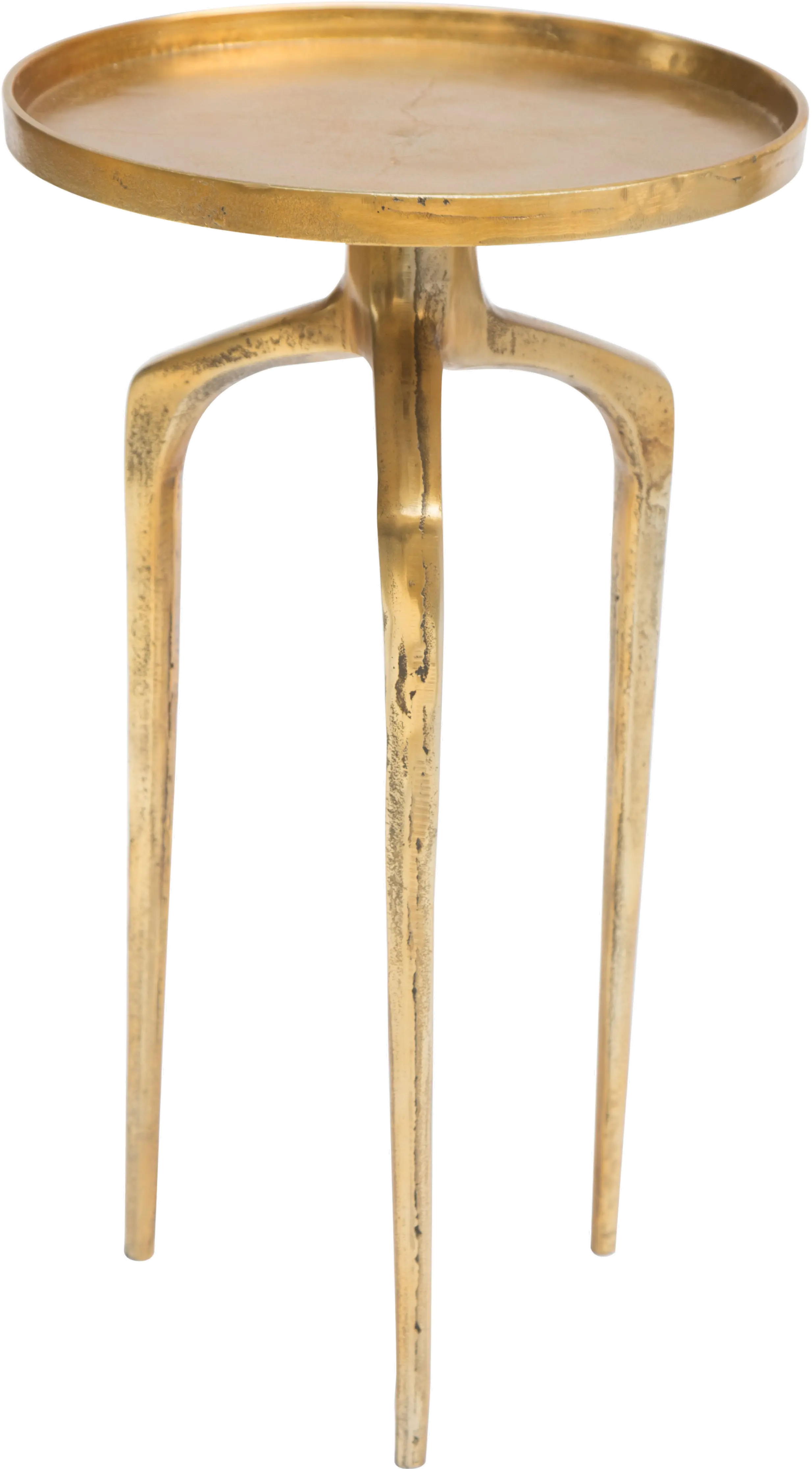 Contemporary Rustic Gold End Tables - Como-4