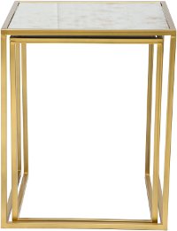 Classic Nesting Brass End Tables - Calais-5