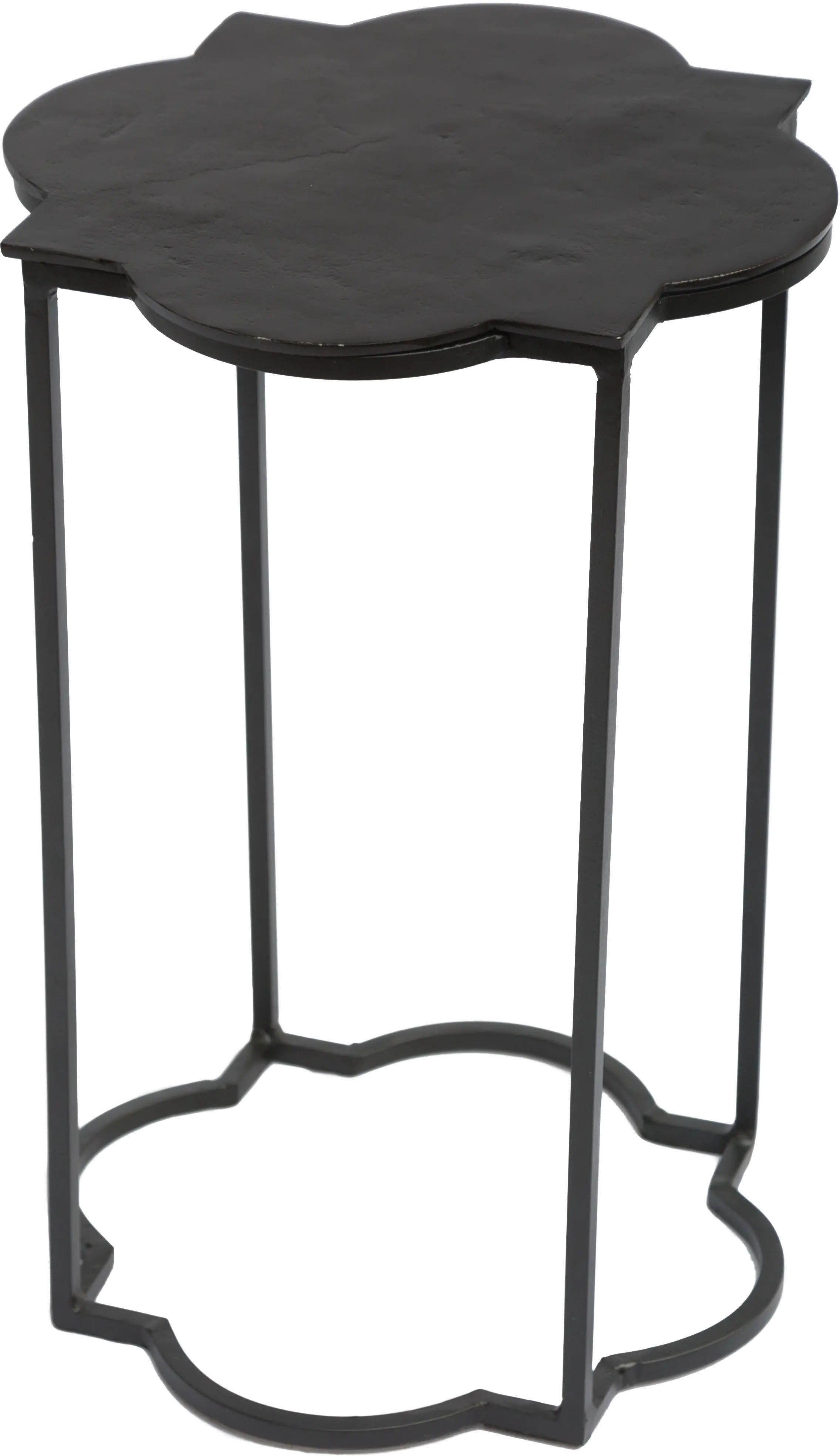 Contrasting Complementary Black and White End Tables - Brighton-8