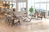 Putty Gray Linen Accent Chair - Rocky-6