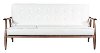White Leatherette Sofa - Rocky Collecti-4