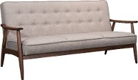 Putty Gray Leatherette Sofa - Rocky Collecti-4