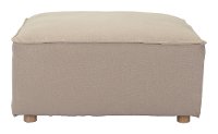 Casual Contemporary Stone Ottoman - California