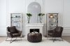 Contemporary Brown Lounge Chair - Lincoln-6